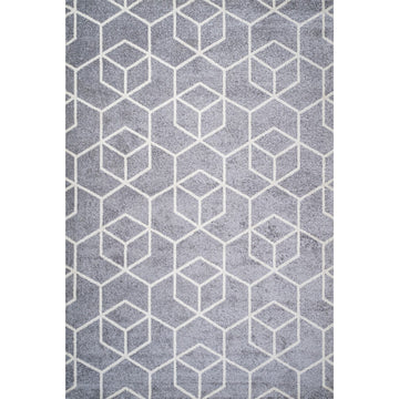 Tumbling Blocks Modern Geometric Area Rug 2